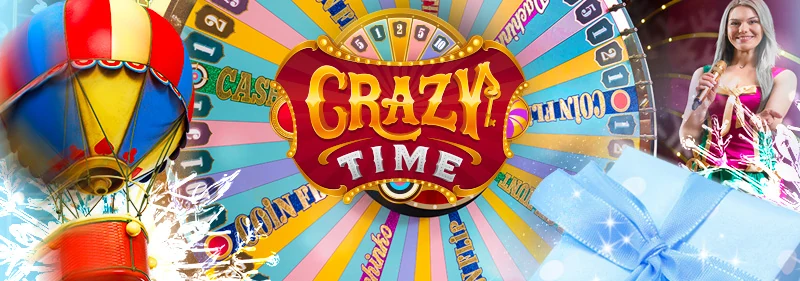 Crazy Time game show banner for educational terms context