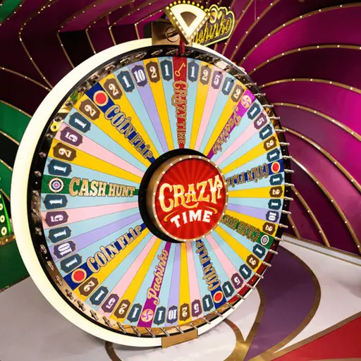 Crazy Time wheel segments